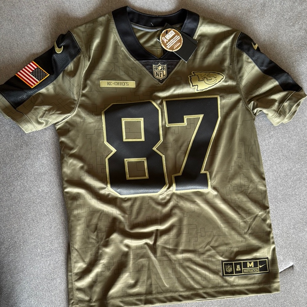 NFL Kansas City Chiefs Camo Jersey